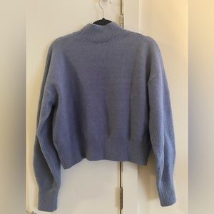 & Other Stories Blue cropped sweater. Size : S